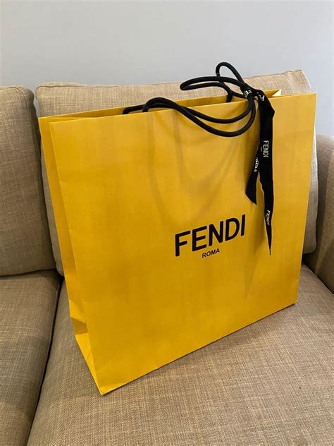 fendi paper bag price|Fendi bag price usa.